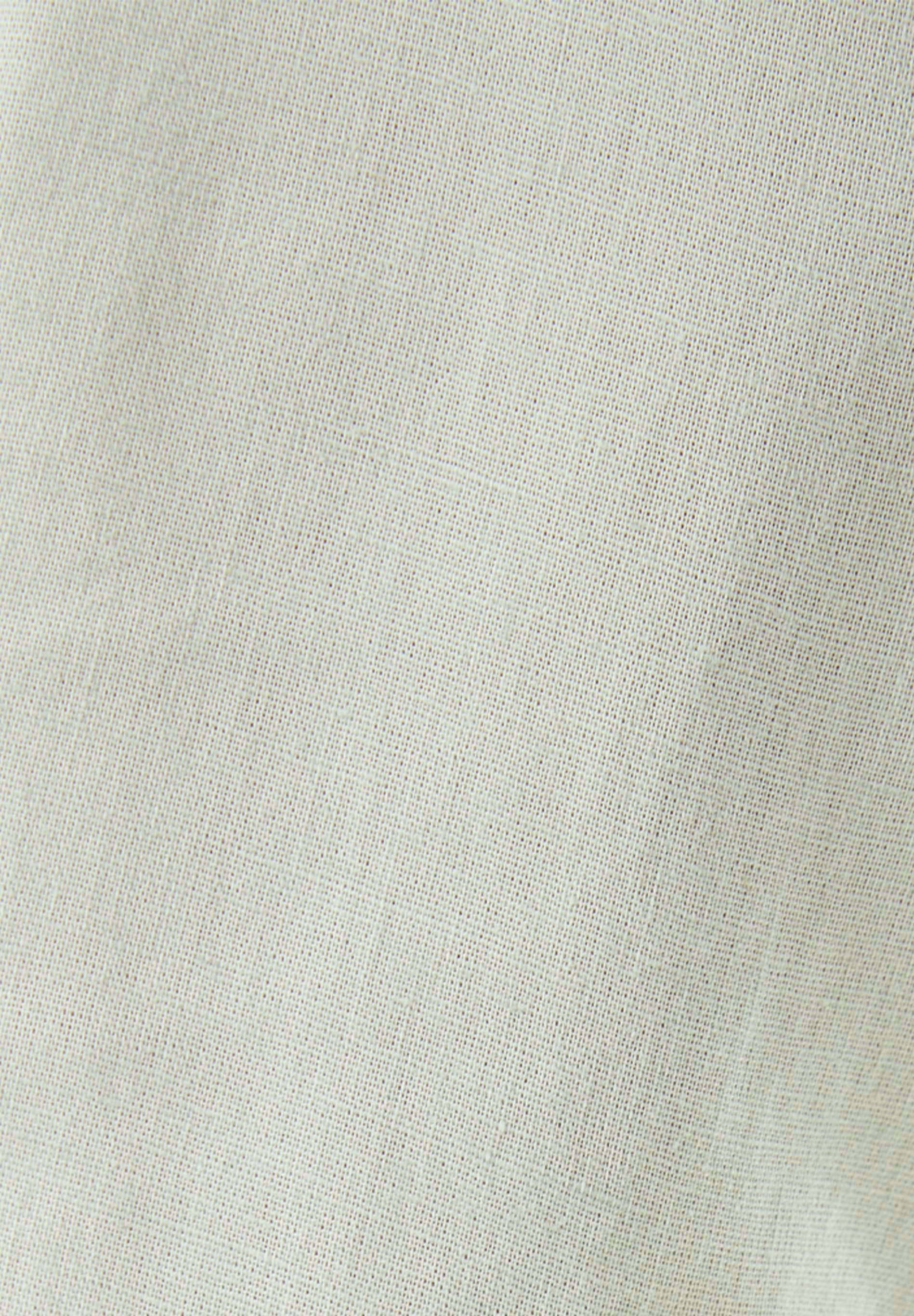 Long-Sleeved Shirt in Organic Cotton & Linen in green moss - Ecomarket.com