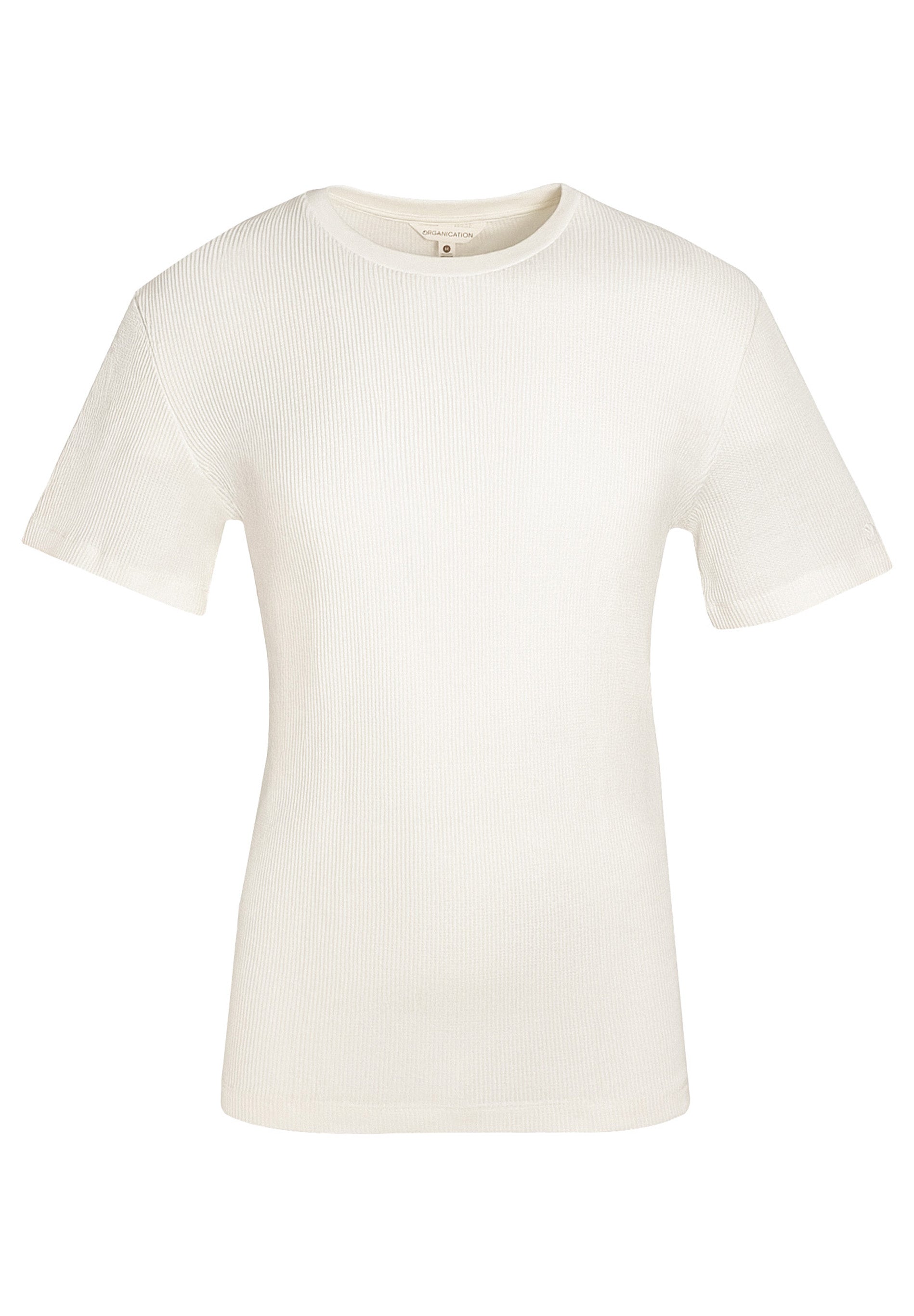 Waffle T-Shirt in 100% Organic Cotton in natural - Ecomarket.com