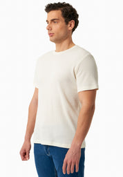Waffle T-Shirt in 100% Organic Cotton in natural - Ecomarket.com