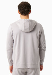 Sweat Jacket in TENCEL™ Modal & Organic Cotton in light grey - Ecomarket.com
