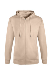 Sweat Jacket in TENCEL™ Modal & Organic Cotton in Sand - Ecomarket.com
