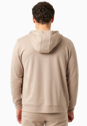 Sweat Jacket in TENCEL™ Modal & Organic Cotton in Sand - Ecomarket.com