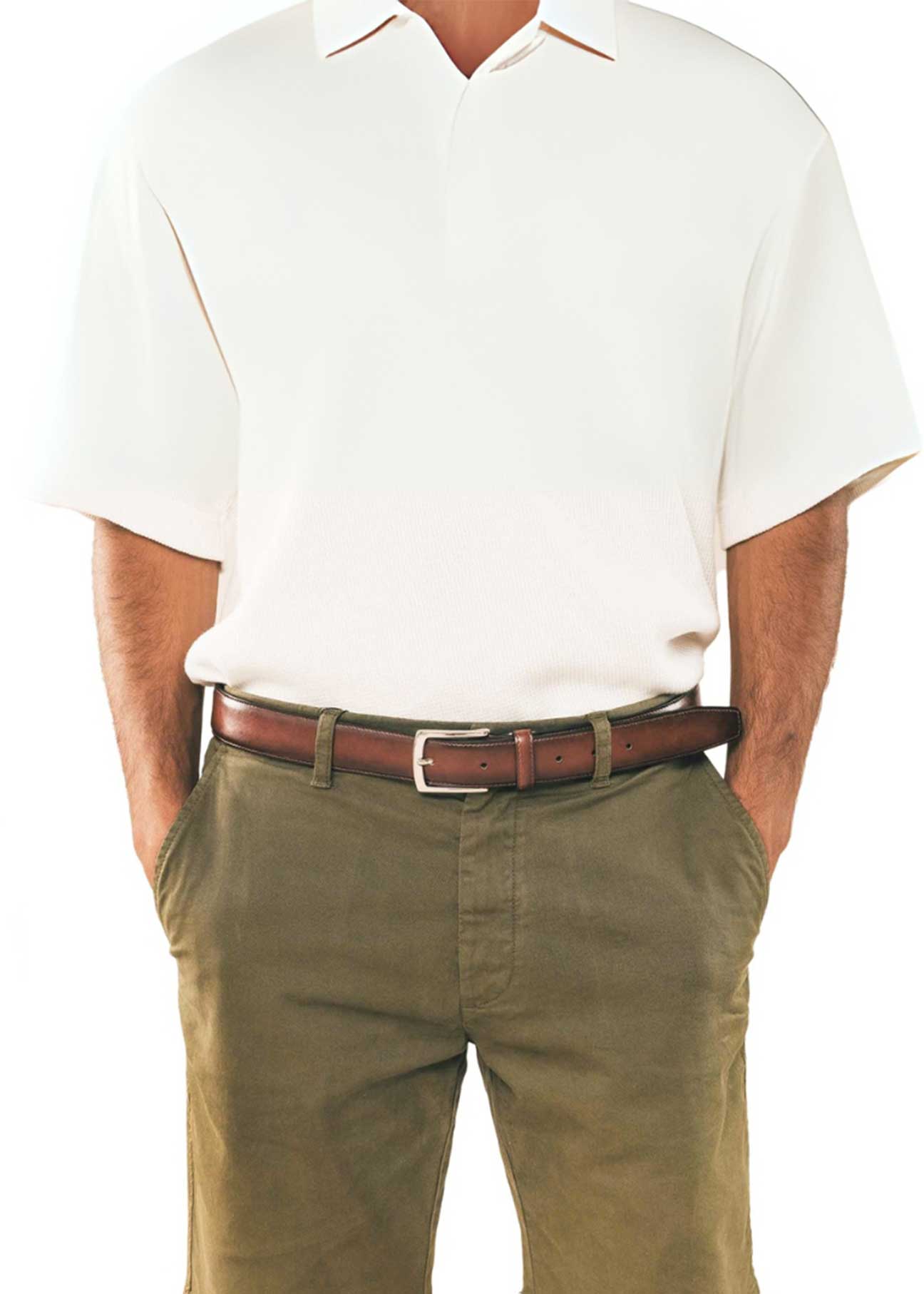 Manresa Brown Vegan Belt - Ecomarket.com