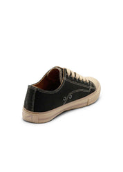 Marley Classic Hemp Vegan Low-Top Sneakers - Black+White - Ecomarket.com