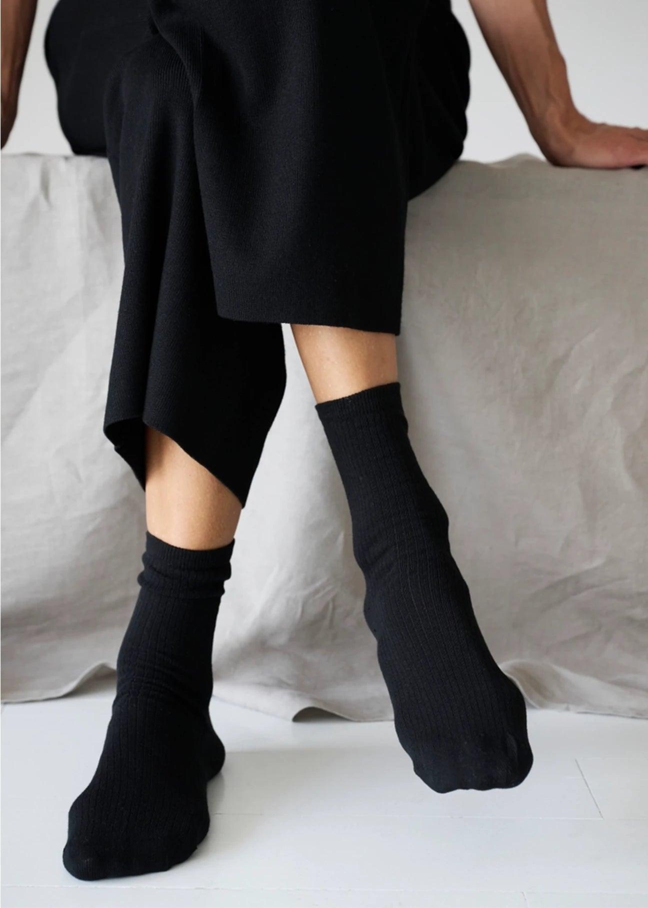 GOTS Organic Cotton ribbed Socks - Ecomarket.com