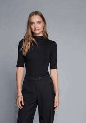 Mock Neck Micro Modal Top - Ecomarket.com