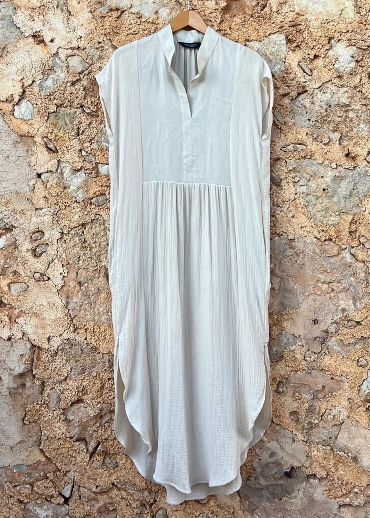 NESPRER Organic Cotton Shirt Dress - Ecomarket.com