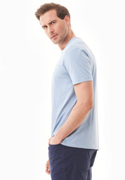 Natural Dye T-Shirt in 100% Organic Cotton in indigo plant - Ecomarket.com