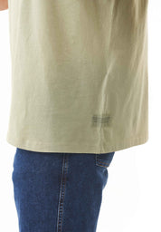 Natural Dye T-Shirt in 100% Organic Cotton in dark white mulberry leaves - Ecomarket.com