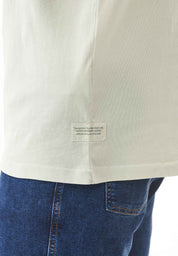 Natural Dye T-Shirt in 100% Organic Cotton in white mulberry leaves - Ecomarket.com
