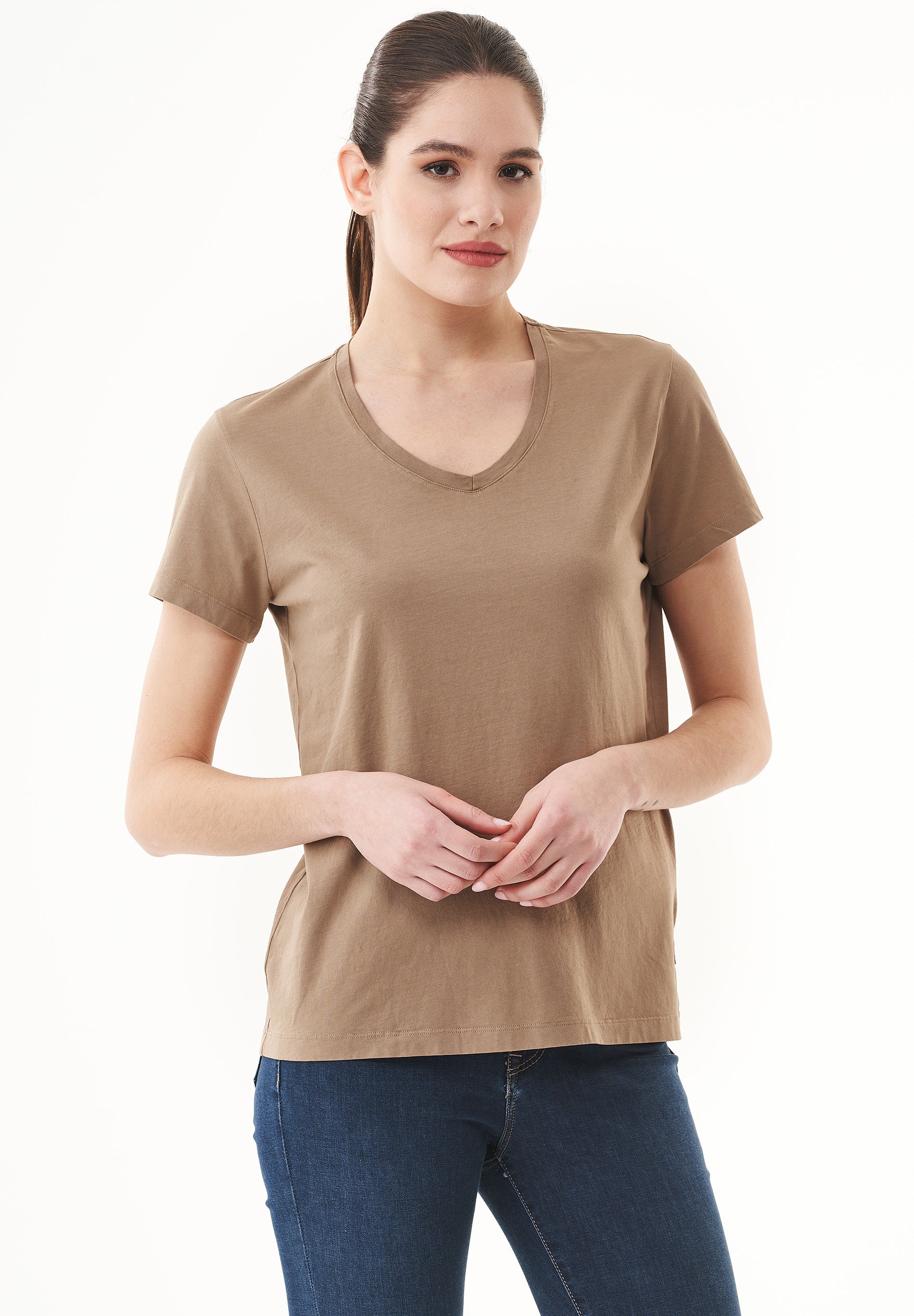 Natural Dye T-Shirt in Organic Cotton acorn - Ecomarket.com
