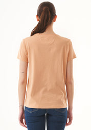 Natural Dye T-Shirt in Organic Cotton onion skin - Ecomarket.com