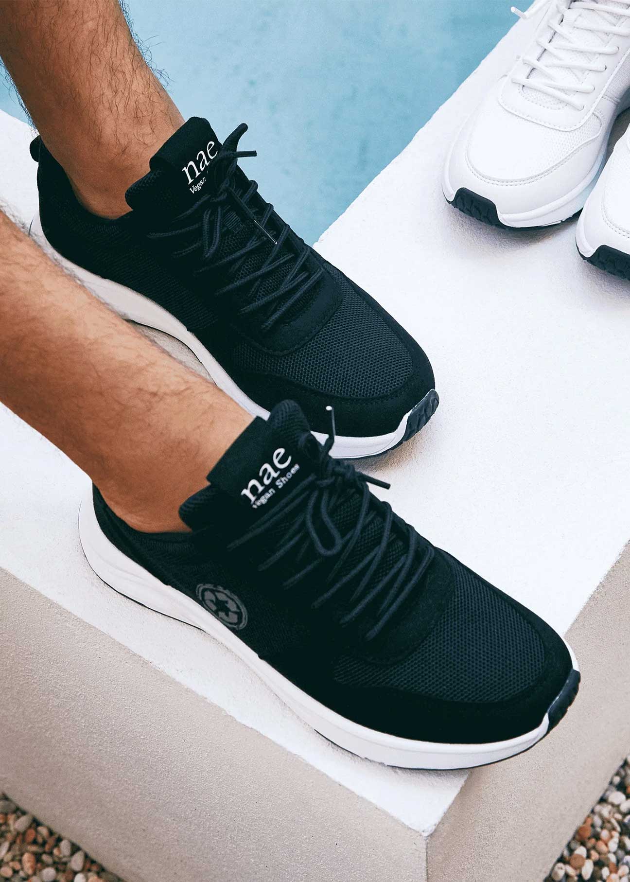 JOR Vegan Sneakers Black - Ecomarket.com