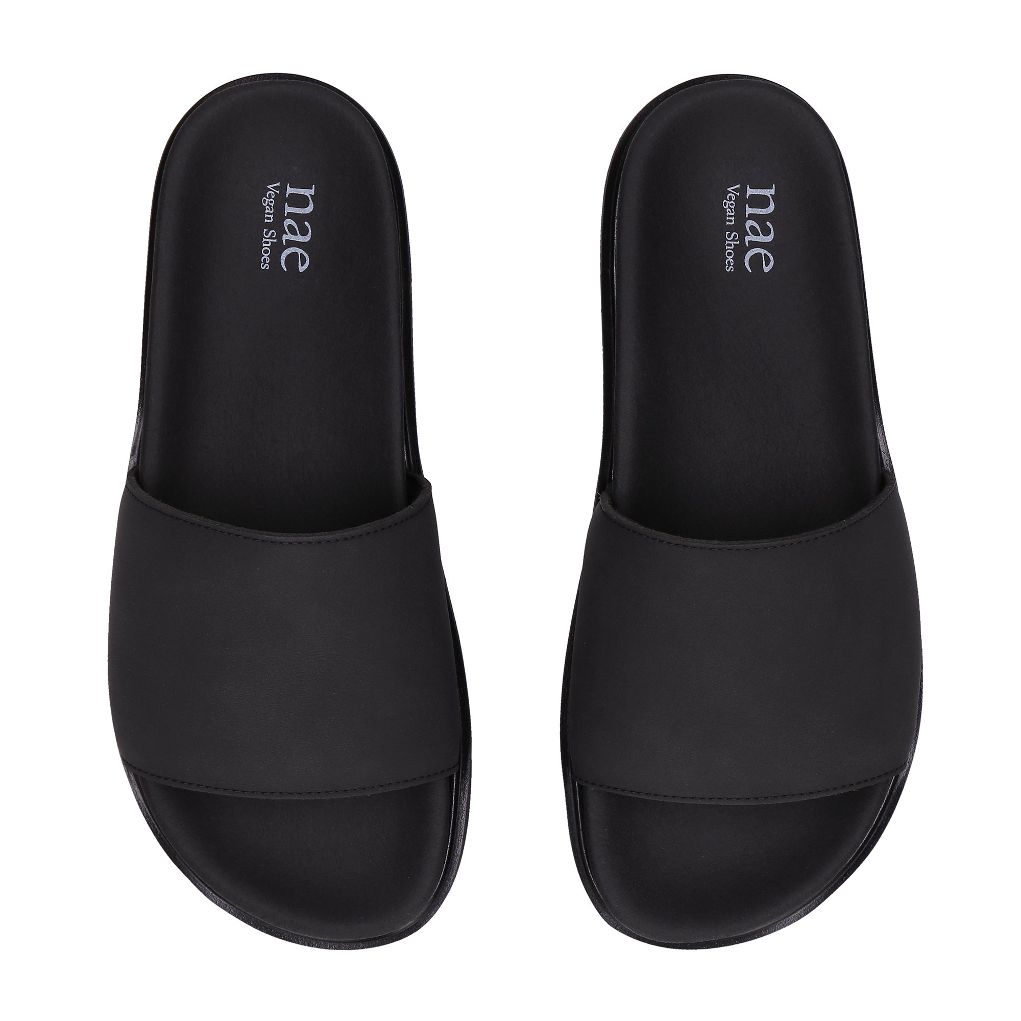 OKINA Vegan Sandals in Black - Ecomarket.com