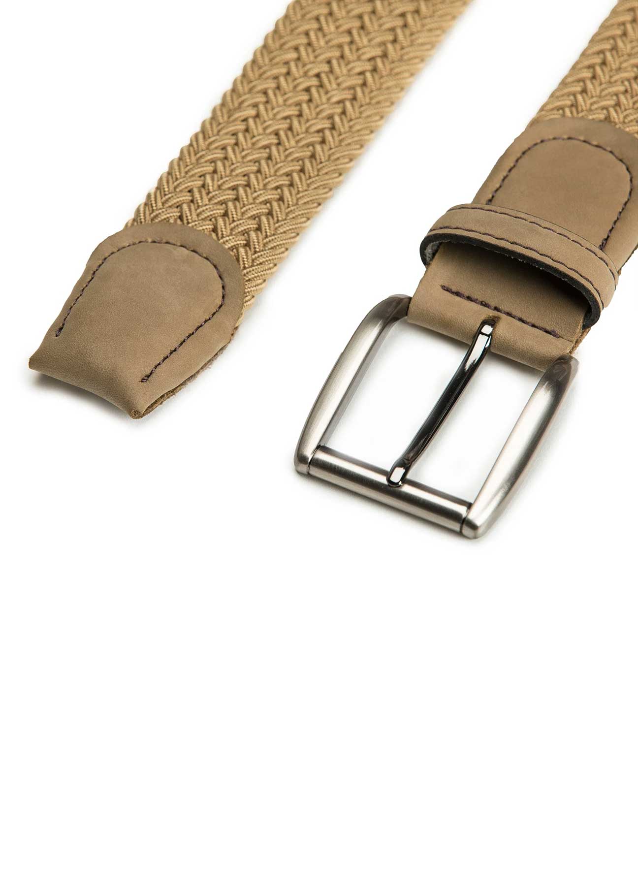 Prat Green Beige Vegan Belt - Ecomarket.com