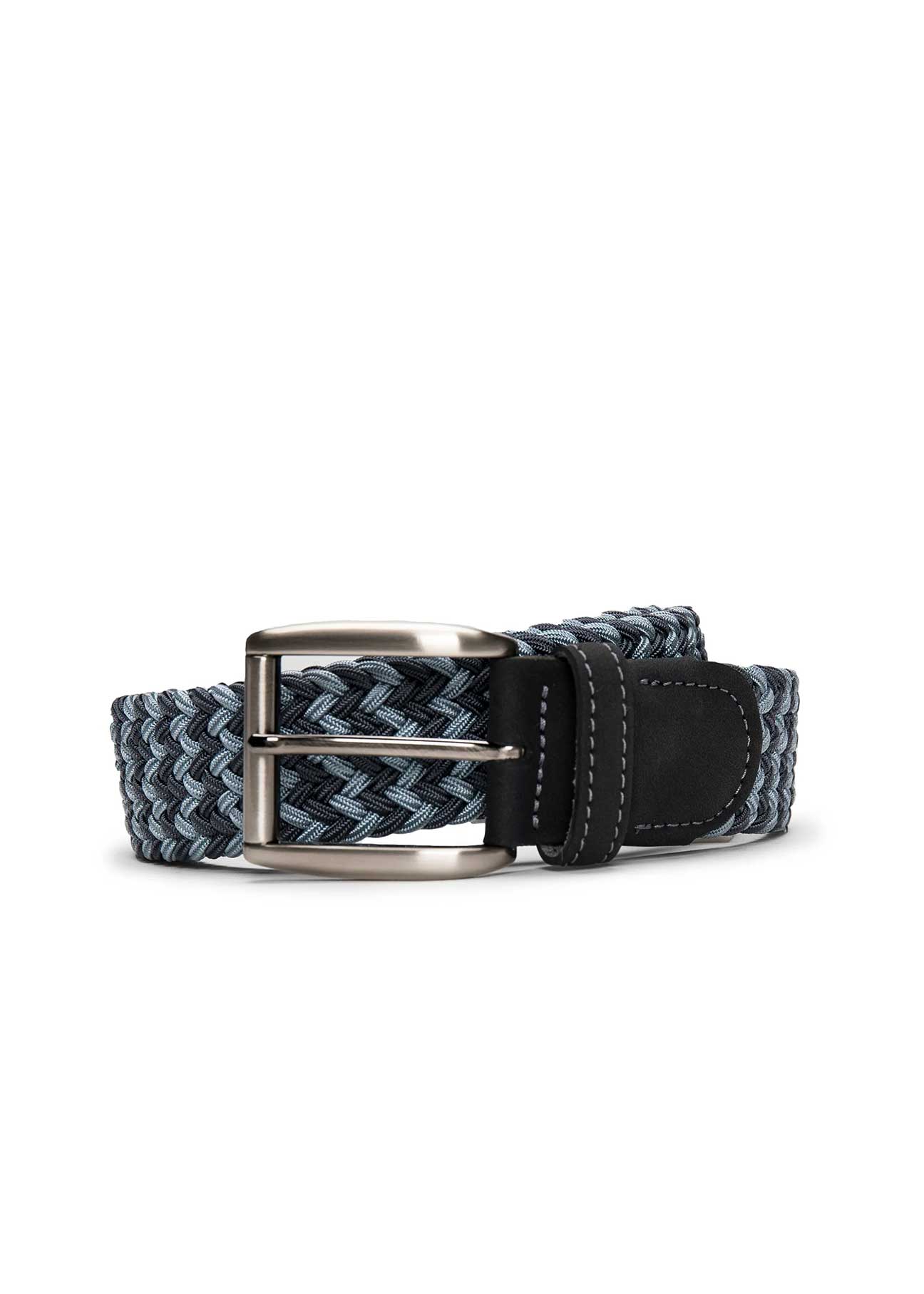 Prat Blue Braided Vegan Belt - Ecomarket.com