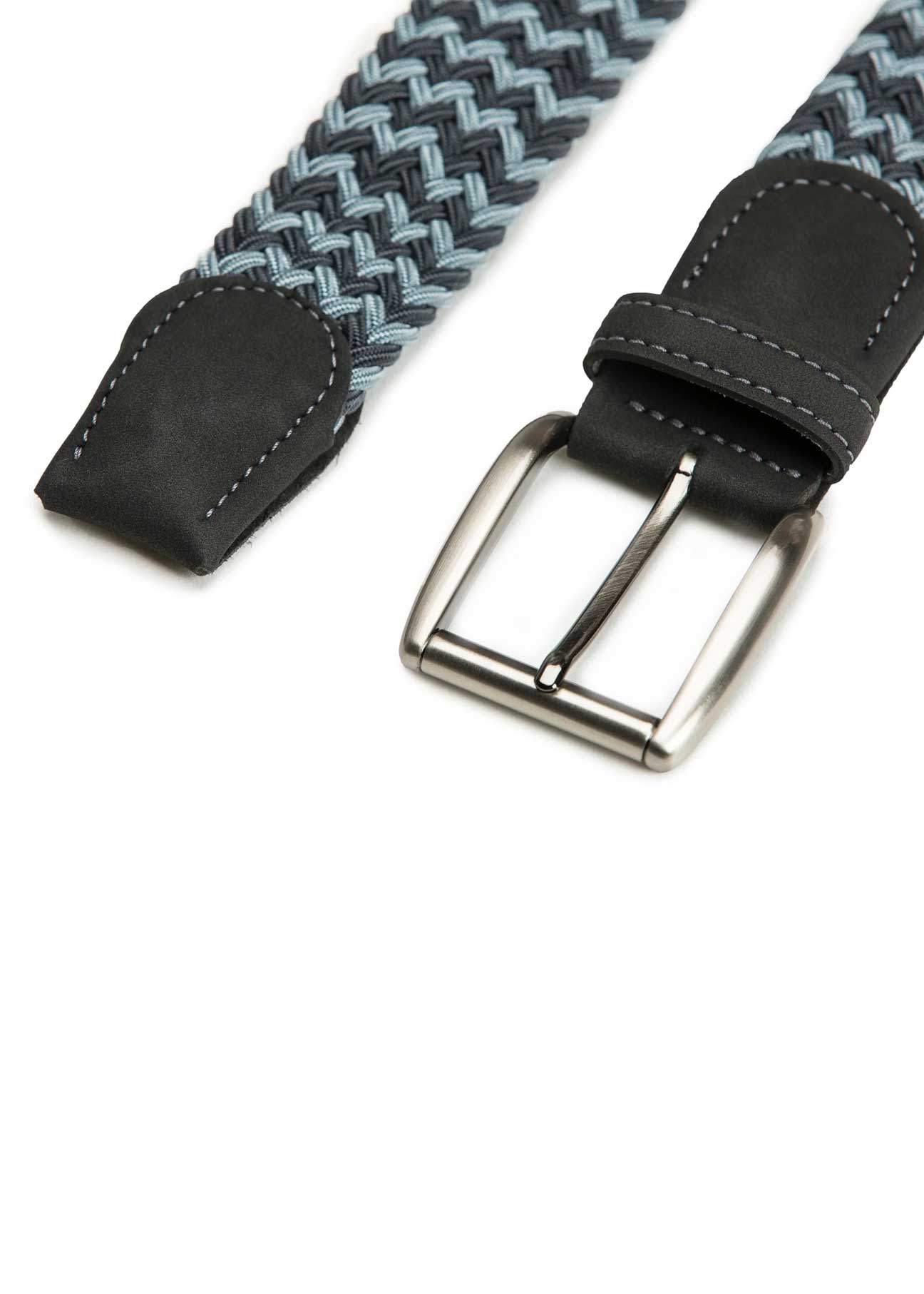 Prat Blue Braided Vegan Belt - Ecomarket.com