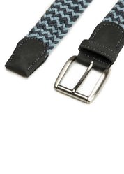 Prat Blue Braided Vegan Belt - Ecomarket.com