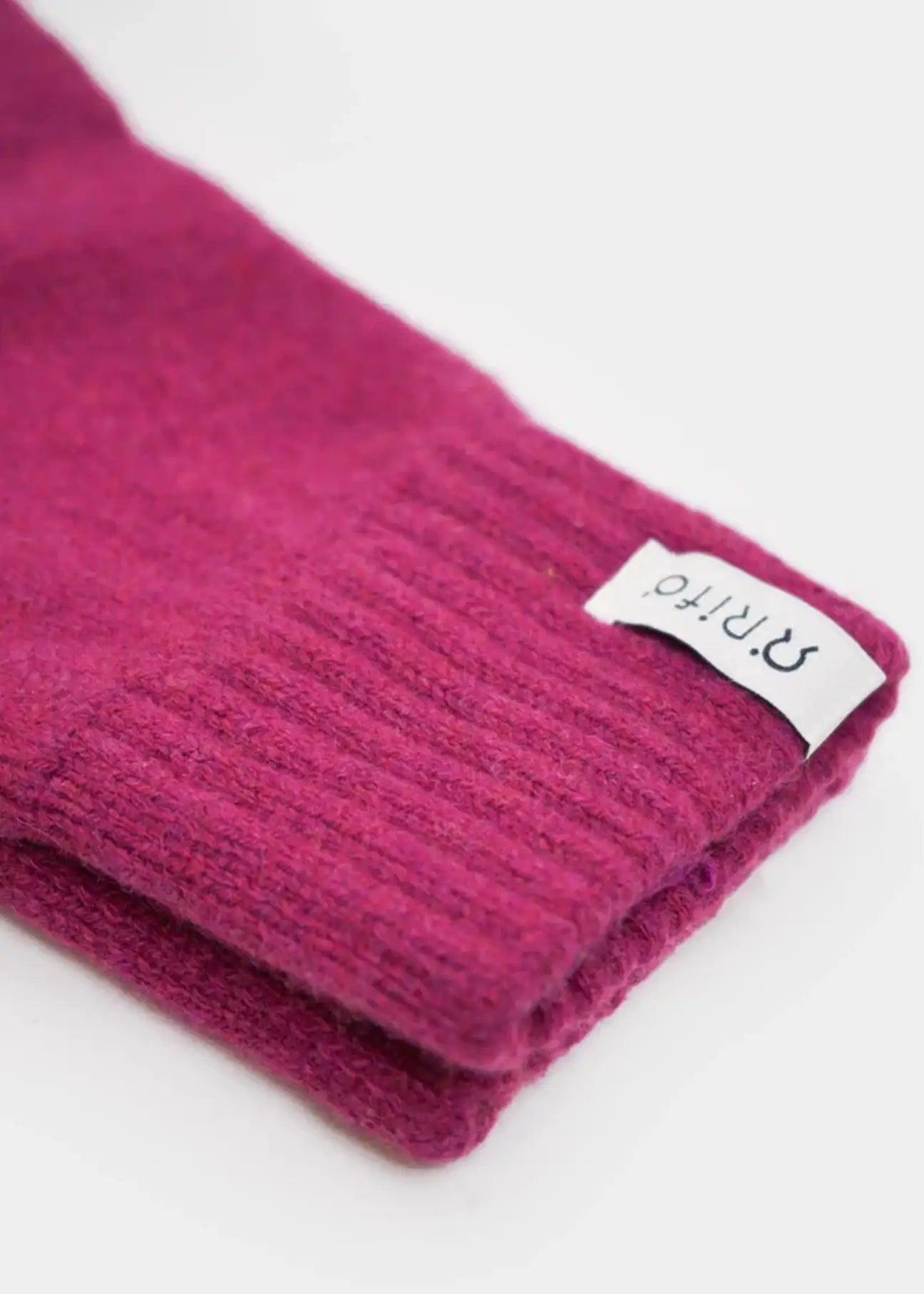 Pier Paolo Recycled Cashmere Gloves - Ecomarket.com