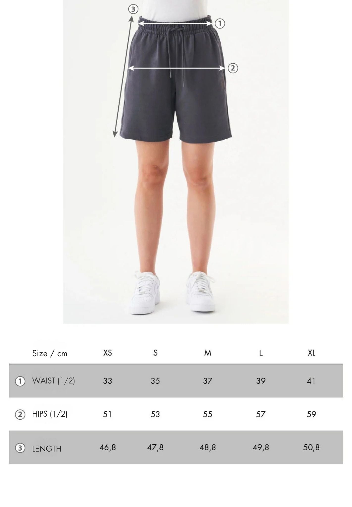 SHEYMA | Sweat Shorts in 100% Organic Cotton in soft yellow - Ecomarket.com
