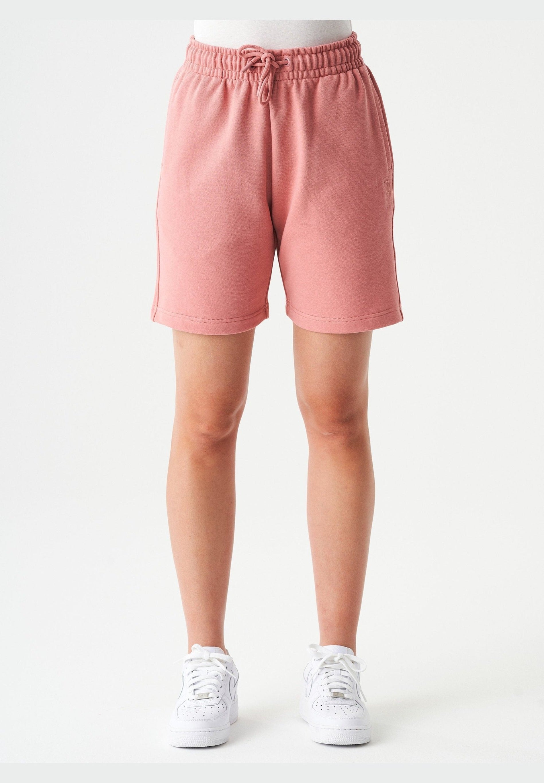 SHEYMA | Sweat Shorts in 100% Organic Cotton in blush - Ecomarket.com