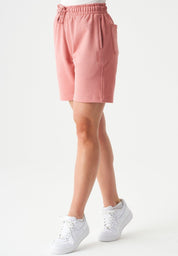 SHEYMA | Sweat Shorts in 100% Organic Cotton in blush - Ecomarket.com