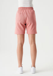 SHEYMA | Sweat Shorts in 100% Organic Cotton in blush - Ecomarket.com