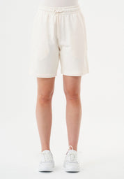 SHEYMA | Sweat Shorts in 100% Organic Cotton in off white - Ecomarket.com