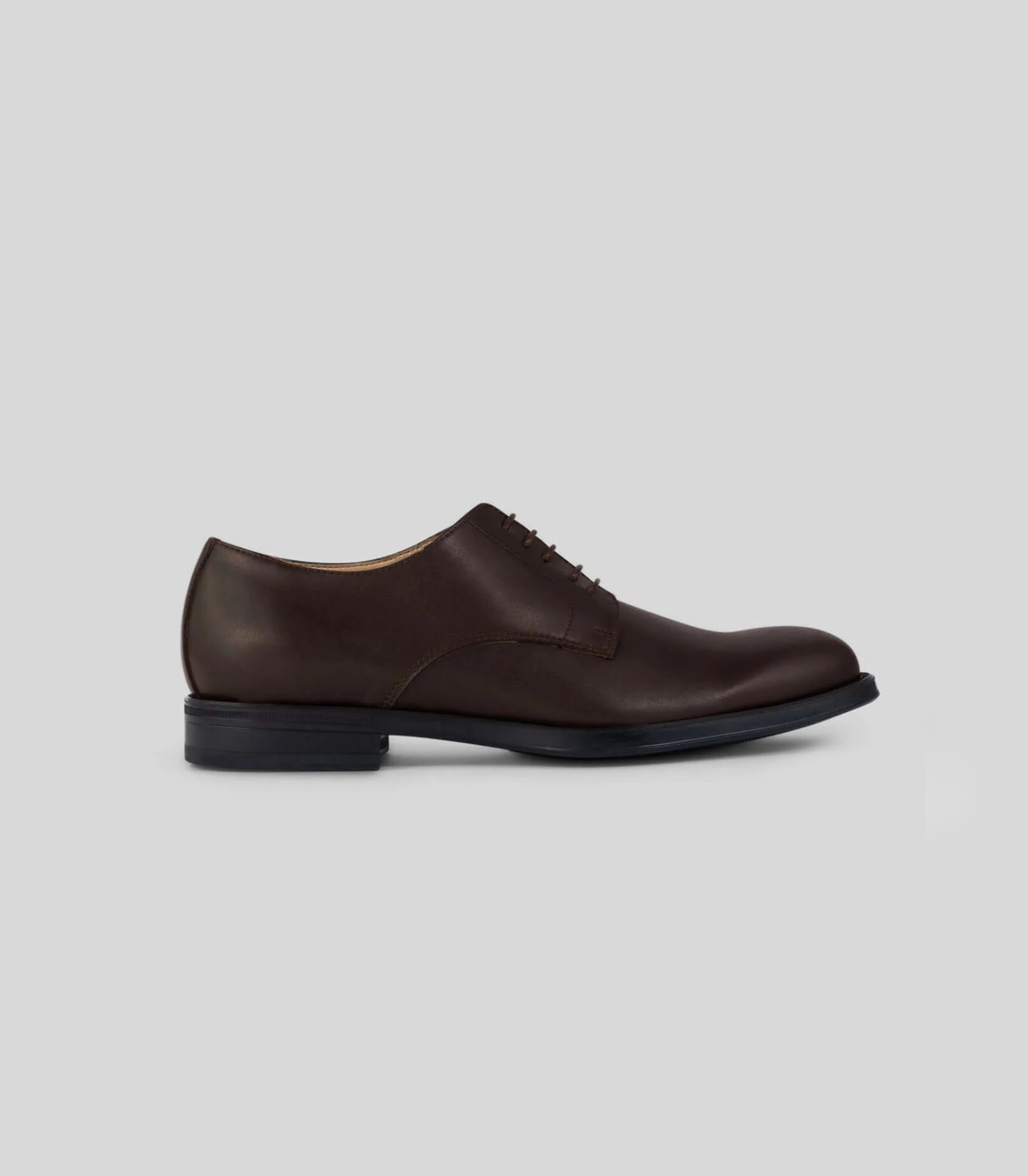 brown vegan dress shoes DUQE Vegan Antique Brown