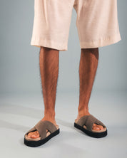 DAVU Vegan Sandals in Green - Ecomarket.com