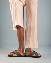 DAVU Vegan Sandals in Green - Ecomarket.com