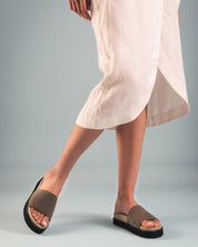 OKINA Vegan Sandals in Green - Ecomarket.com