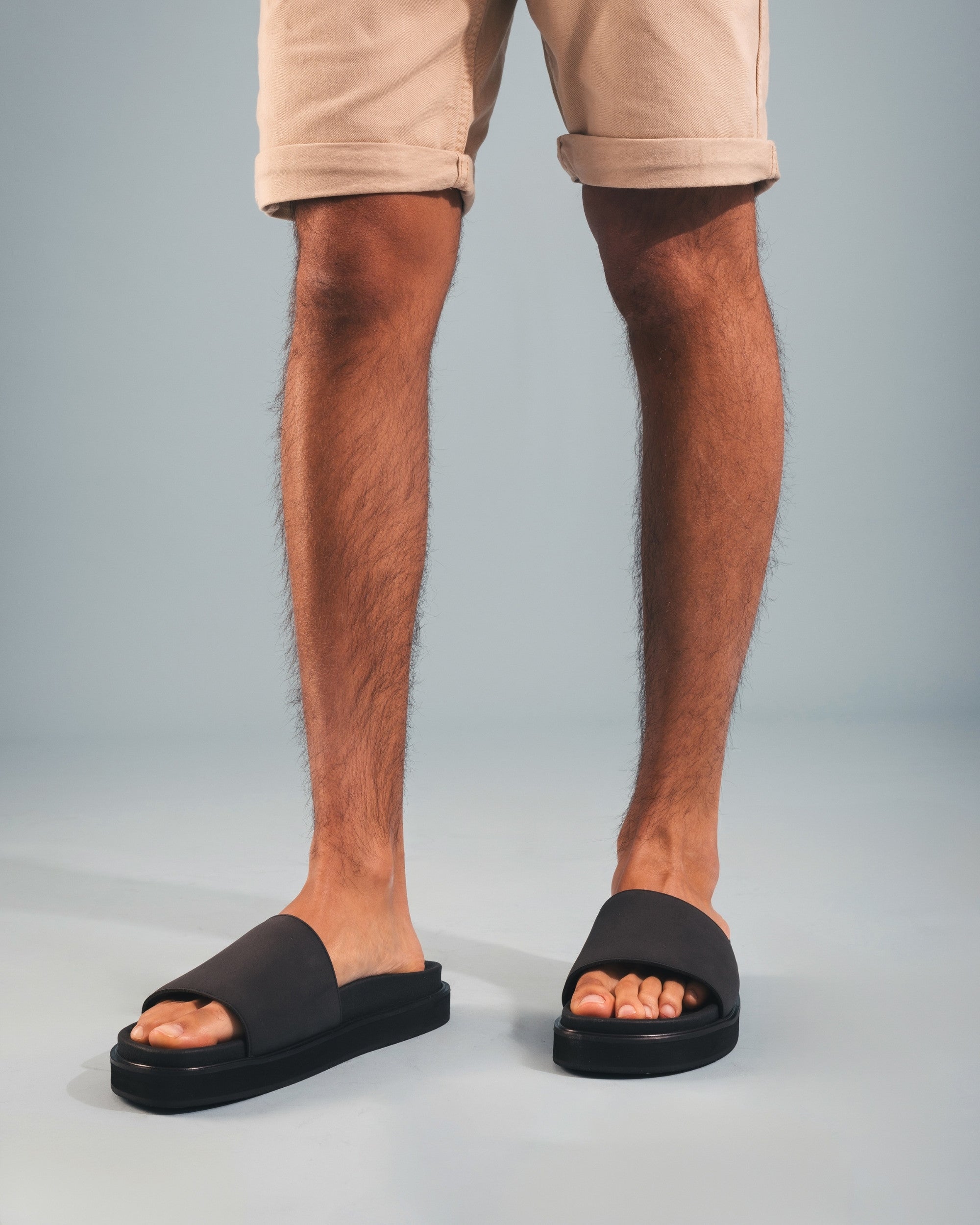 OKINA Vegan Sandals in Black - Ecomarket.com