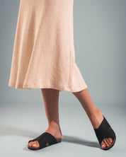TUPAI Black Vegan Sandals - Ecomarket.com