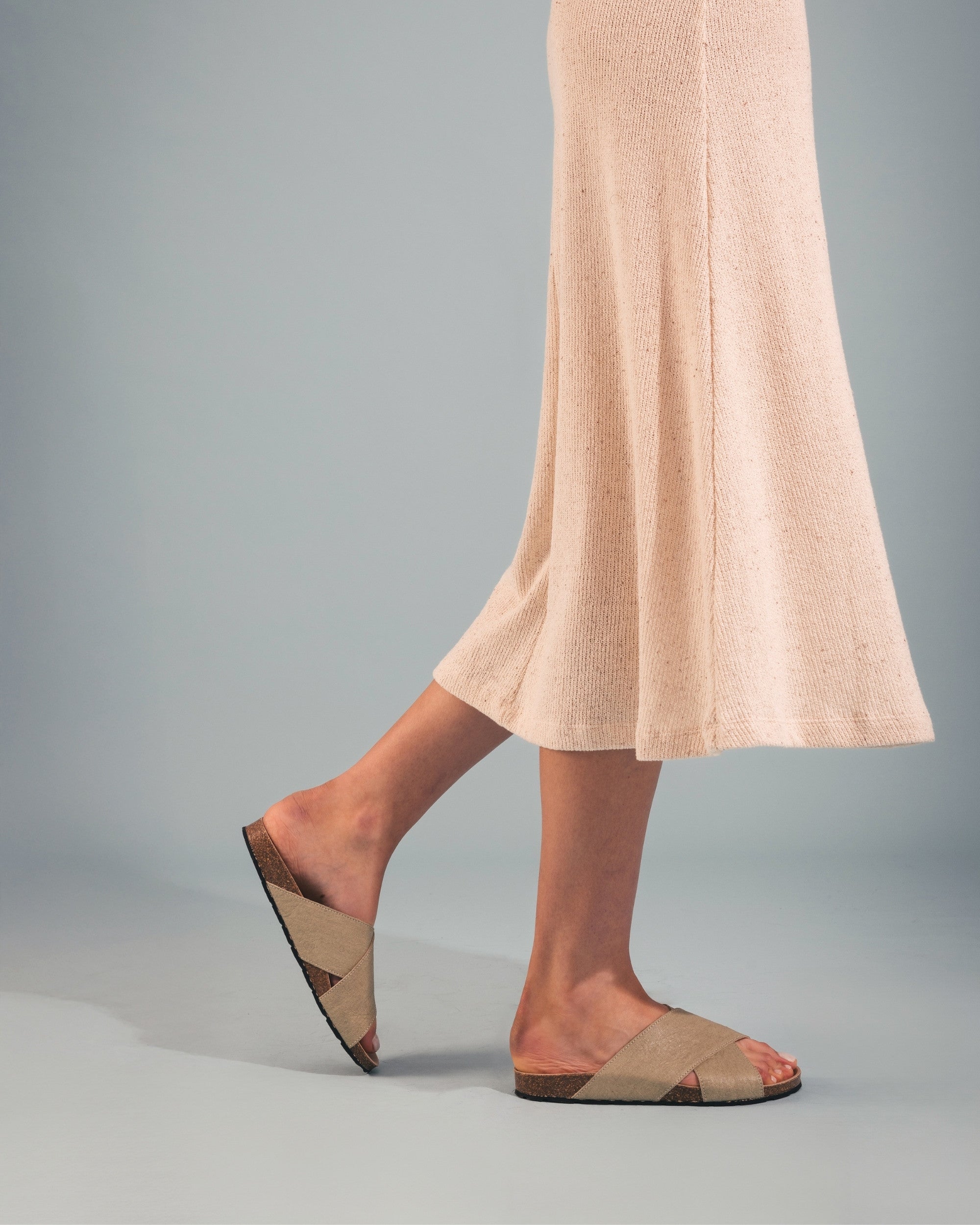 TUPAI Green Vegan Sandals - Ecomarket.com