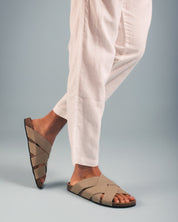 TANNA Green Vegan Sandals - Ecomarket.com