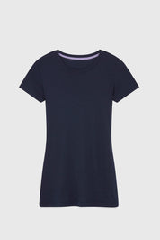 Short Sleeve Crew Neck Cotton Modal Blend T-shirt - Ecomarket.com