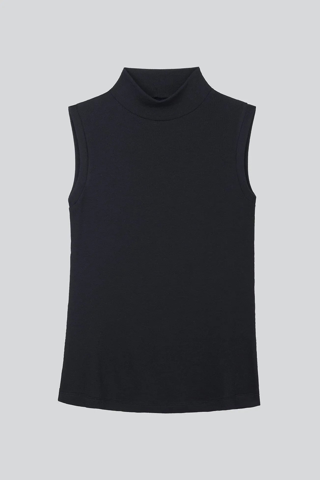 Sleeveless Mock Neck Micro Modal Top - Ecomarket.com