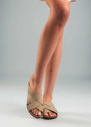 TANNA Green Vegan Sandals - Ecomarket.com