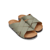 TANNA Green Vegan Sandals - Ecomarket.com