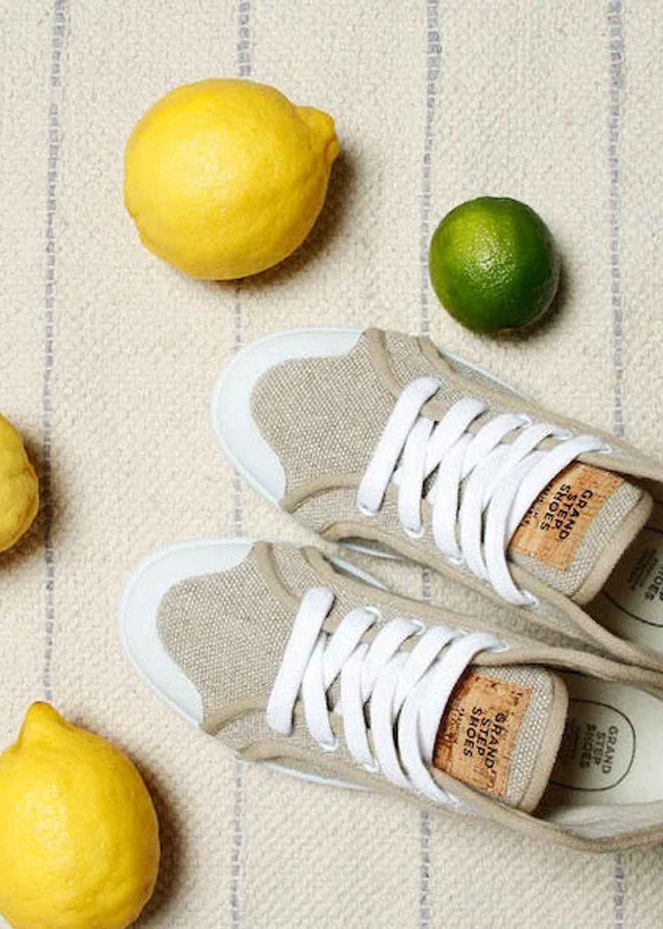 Taylor High-Top Vegan Hemp Sneaker - Nature - Ecomarket.com