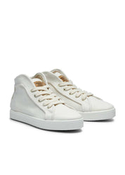 Taylor High-Top Vegan Hemp Sneaker - White - Ecomarket.com