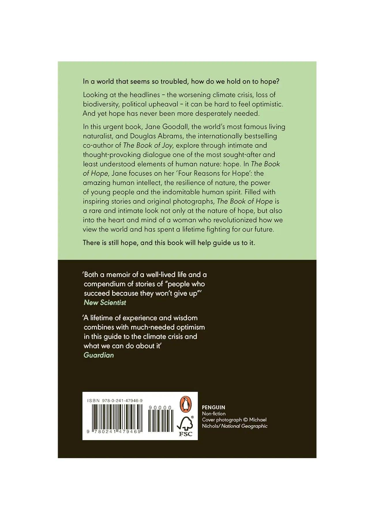 The Book of Hope by Jane Goodall - Ecomarket.com