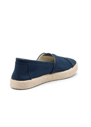 Tim Organic Cotton Espadrille Slip-On – Navy - Ecomarket.com