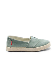 Tim Organic Cotton Espadrille Slip-On – Seagreen - Ecomarket.com