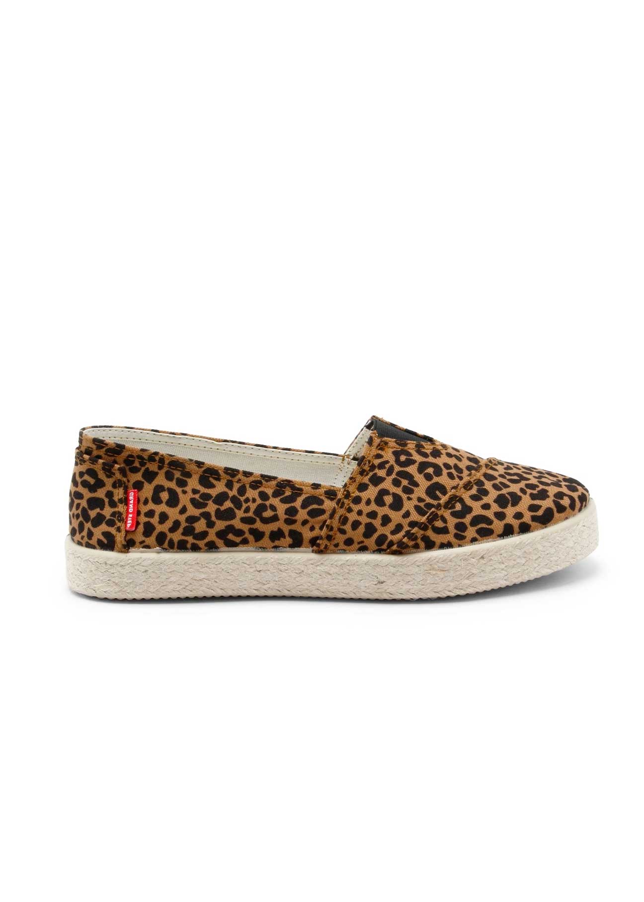 Tim Recycled Slip-On Espadrilles – Animal Print Edition - Ecomarket.com