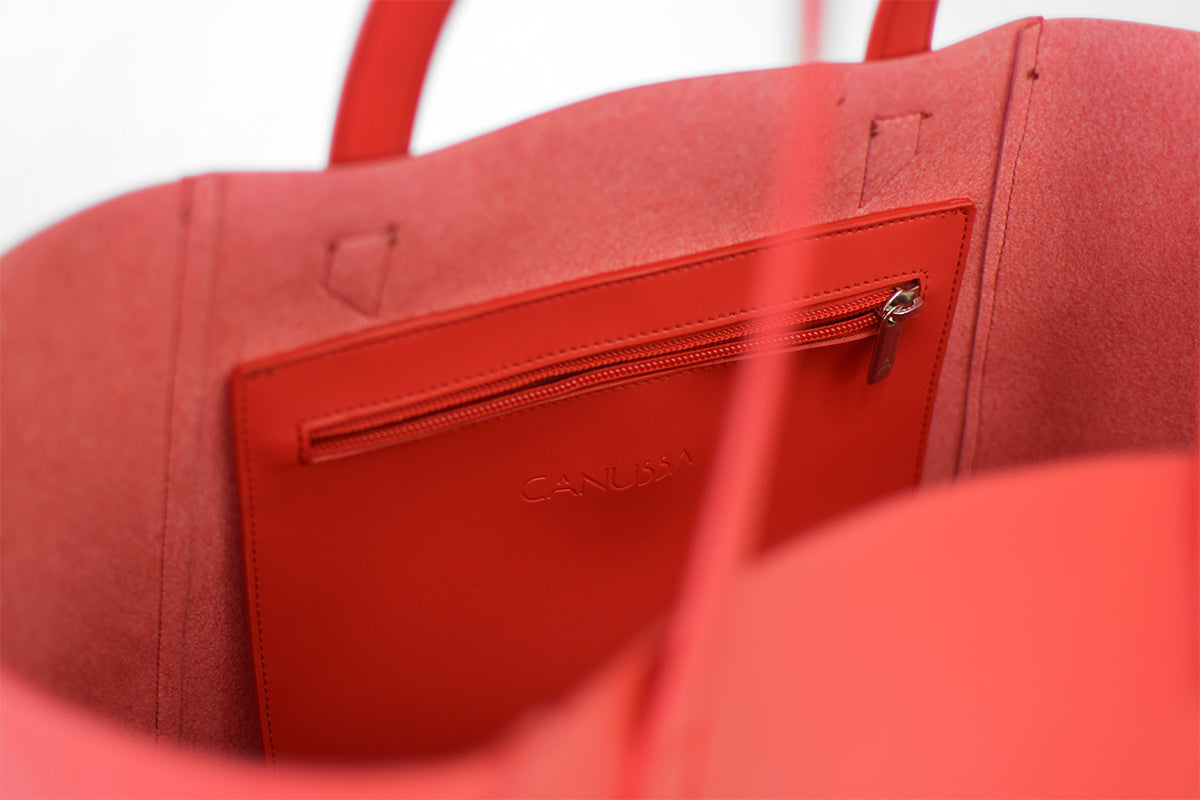 Totissimo shoulder bag - Cherry - Ecomarket.com