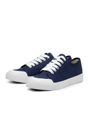 Trudy Low-Top Hemp Vegan Sneakers – Navy - Ecomarket.com