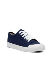 Trudy Low-Top Hemp Vegan Sneakers – Navy - Ecomarket.com