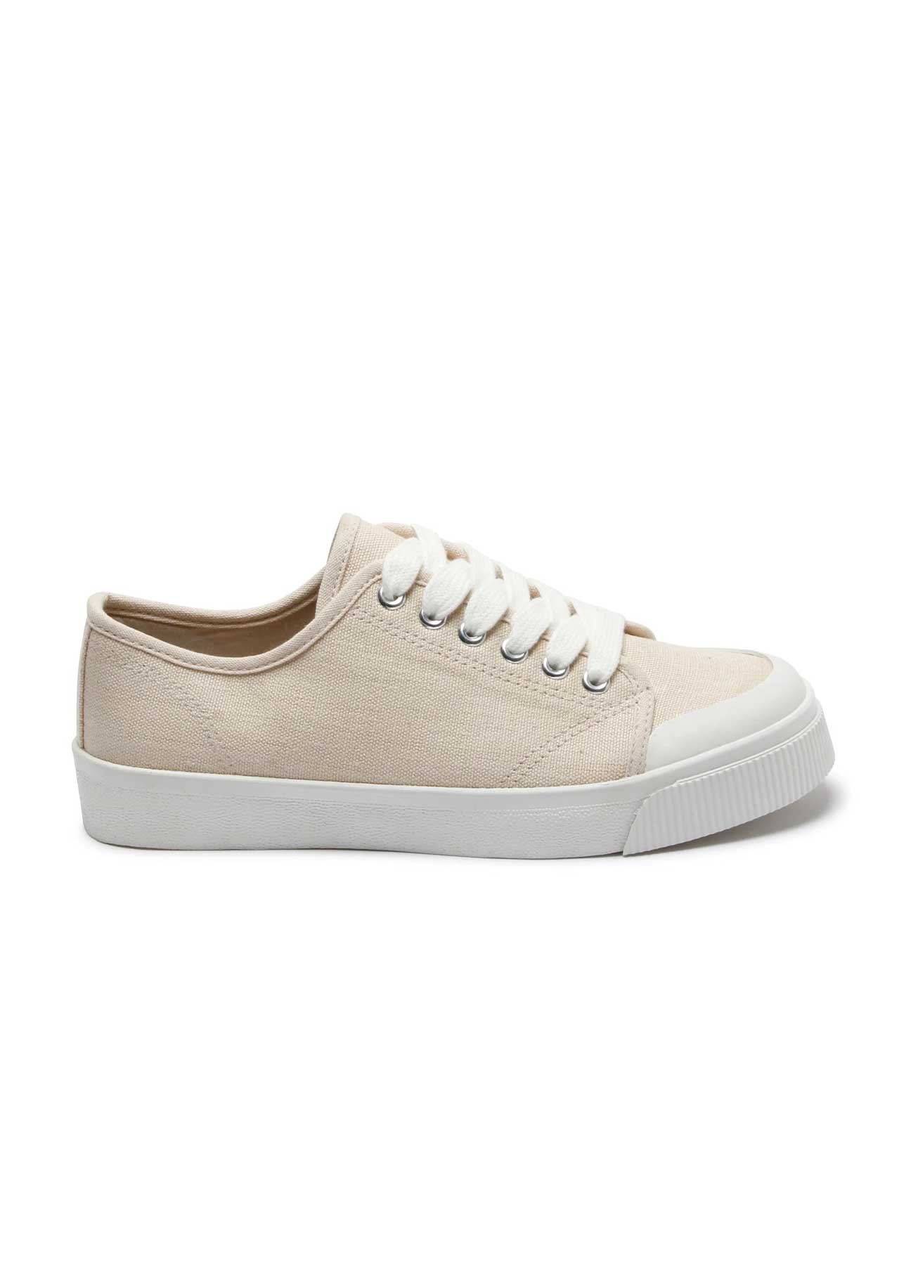 Trudy Low-Top Hemp Vegan Sneakers – Off White - Ecomarket.com